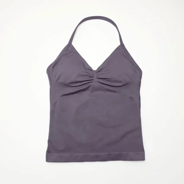 Impact Longline Strappy Top Sports Yoga Vest Women's Fitness Tank Top Gym Beautiful Open Back Bra Running Workout Halter - Image 12