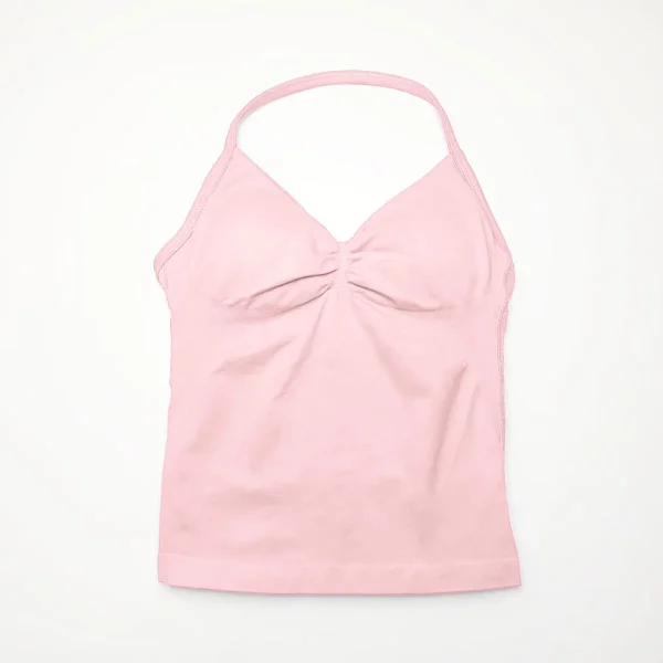 Impact Longline Strappy Top Sports Yoga Vest Women's Fitness Tank Top Gym Beautiful Open Back Bra Running Workout Halter - Image 9